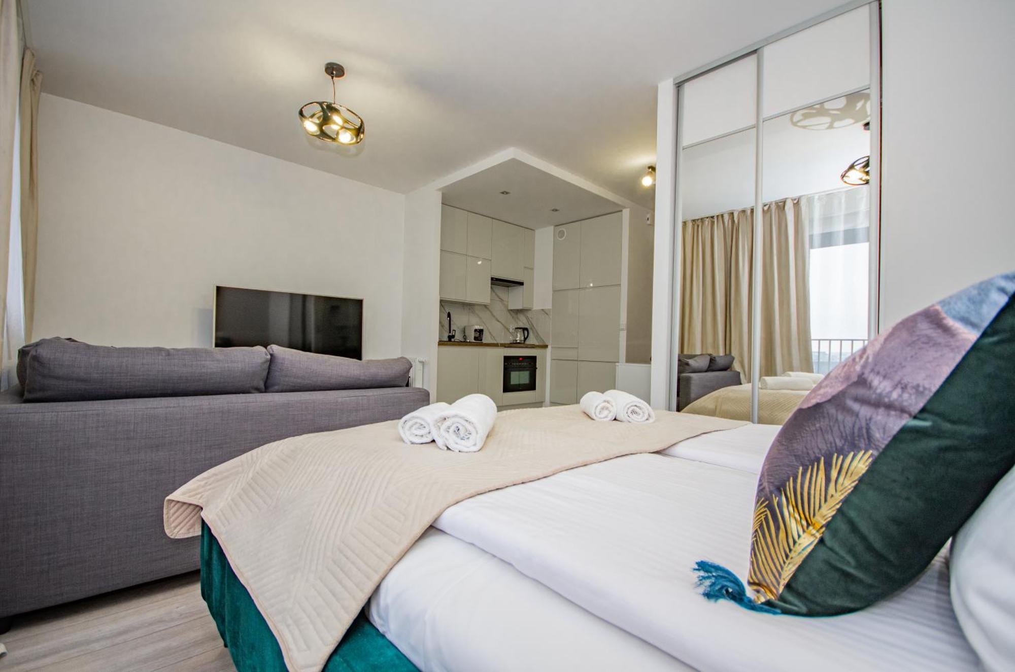 Inpoint Zablocie Modern Apartments For Work&Travel Krasków Exterior foto